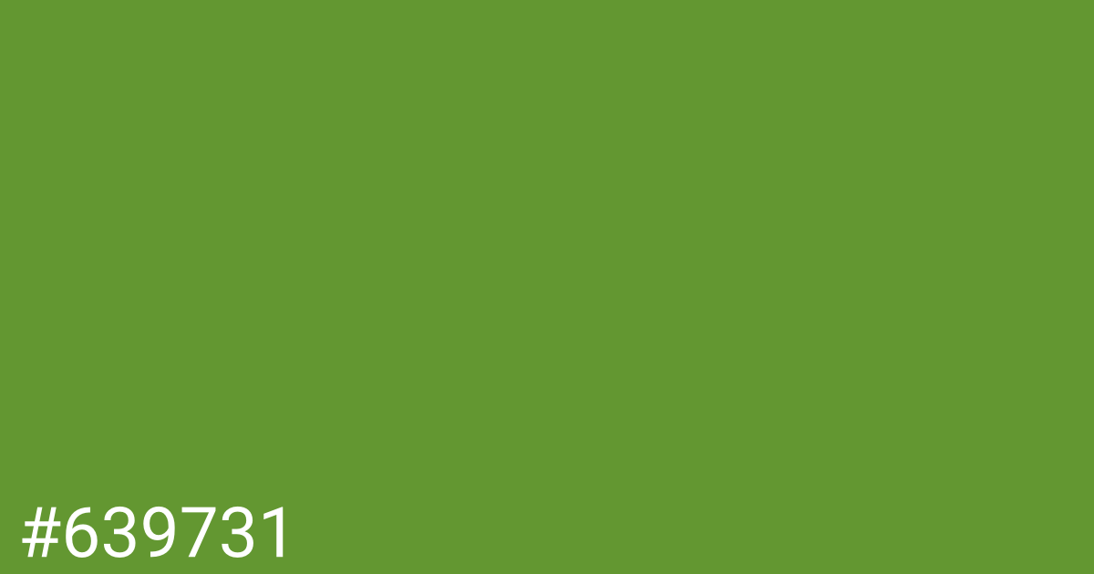 Hex color #639731 graphic