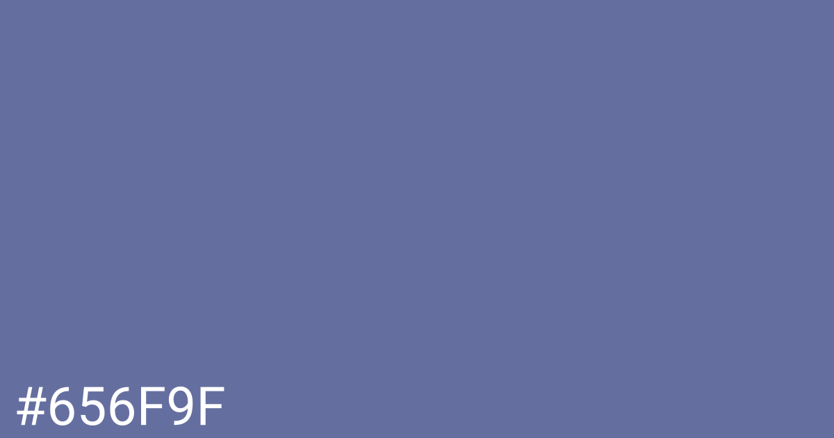 Hex color #656f9f graphic