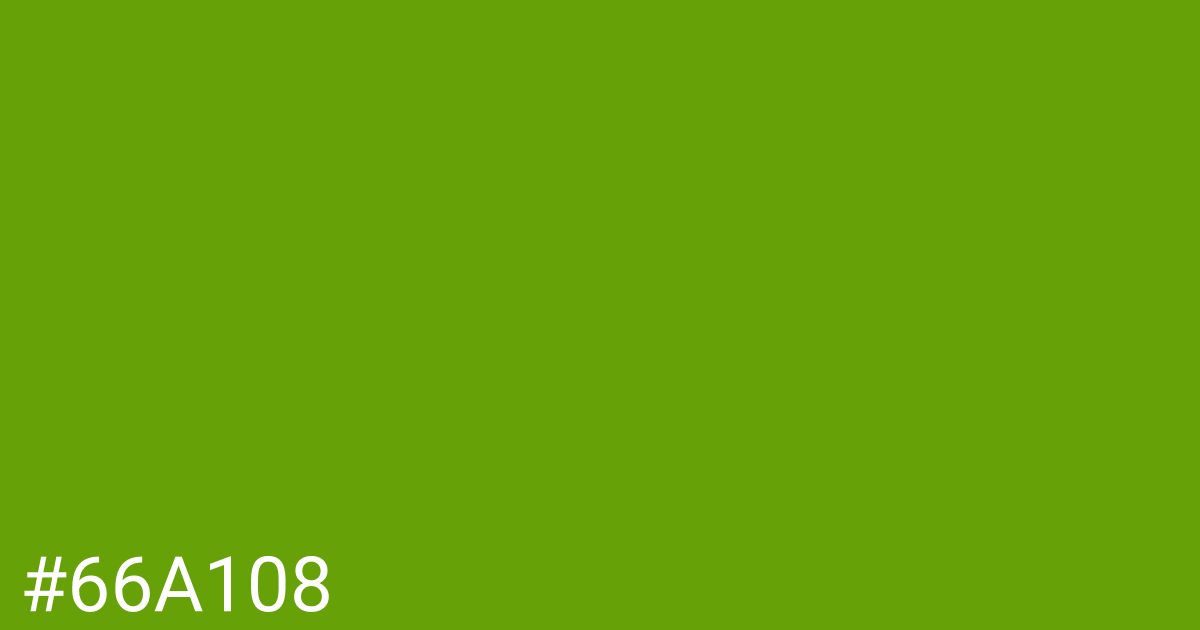 Hex color #66a108 graphic