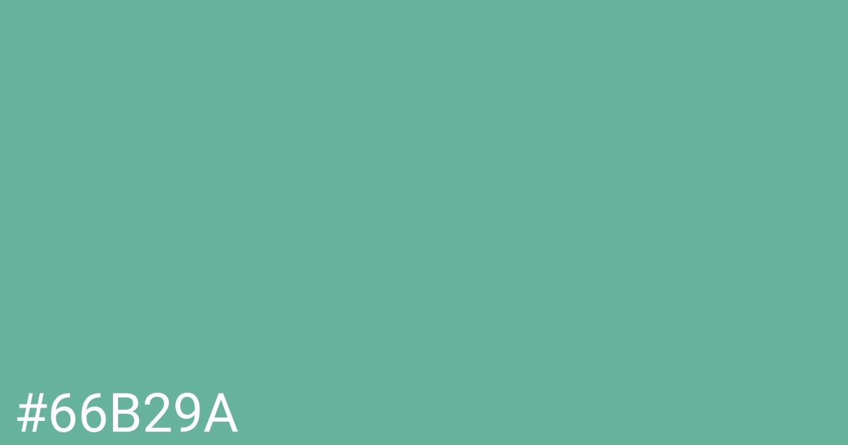 Hex color #66b29a graphic