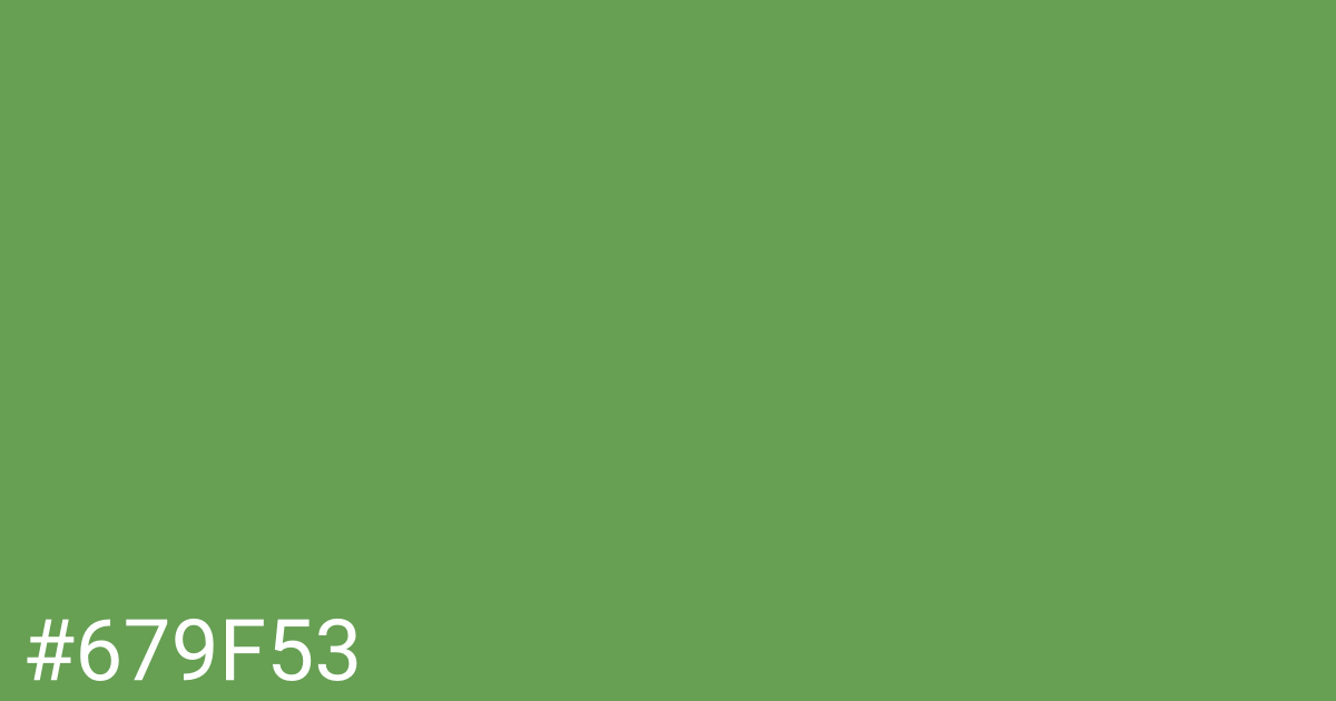 Hex color #679f53 graphic