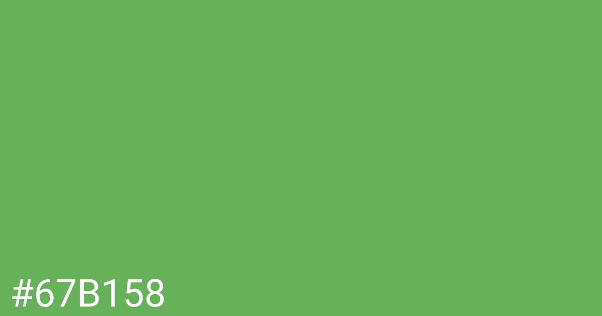 Hex color #67b158 graphic