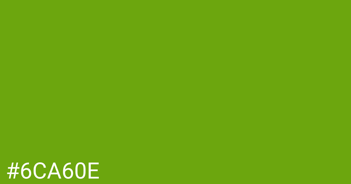 Hex color #6ca60e graphic