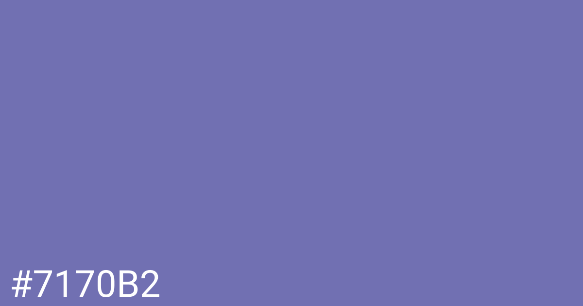 Hex color #7170b2 graphic