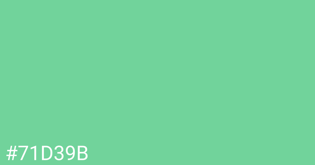 Hex color #71d39b graphic