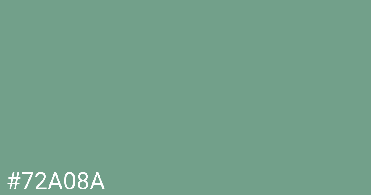 Hex color #72a08a graphic