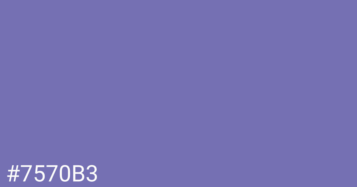 Hex color #7570b3 graphic