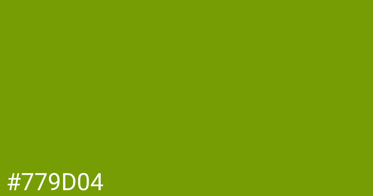 Hex color #779d04 graphic