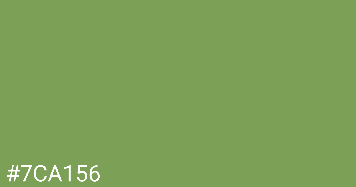 Hex color #7ca156 graphic
