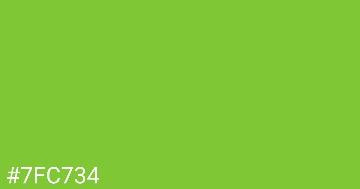 Hex color #7fc734 graphic