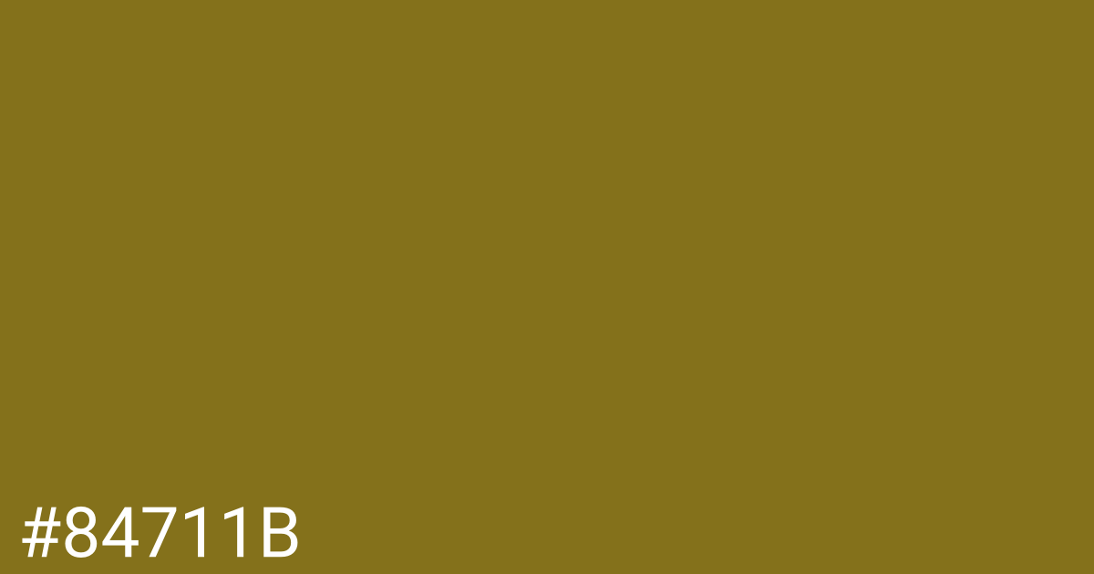 Hex color #84711b graphic