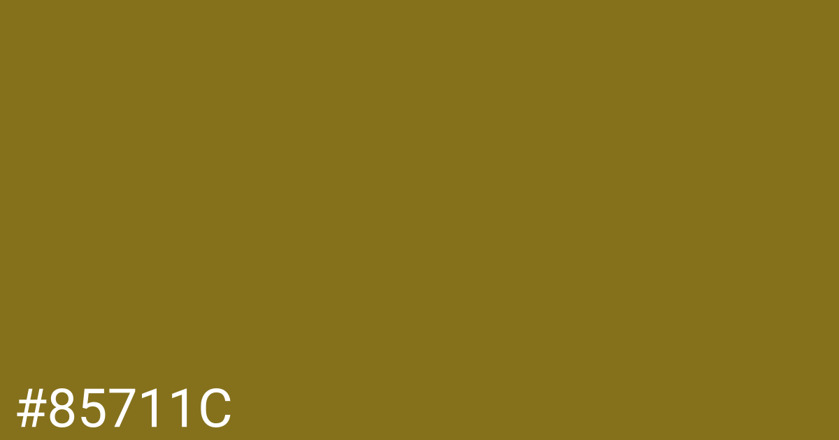Hex color #85711c graphic