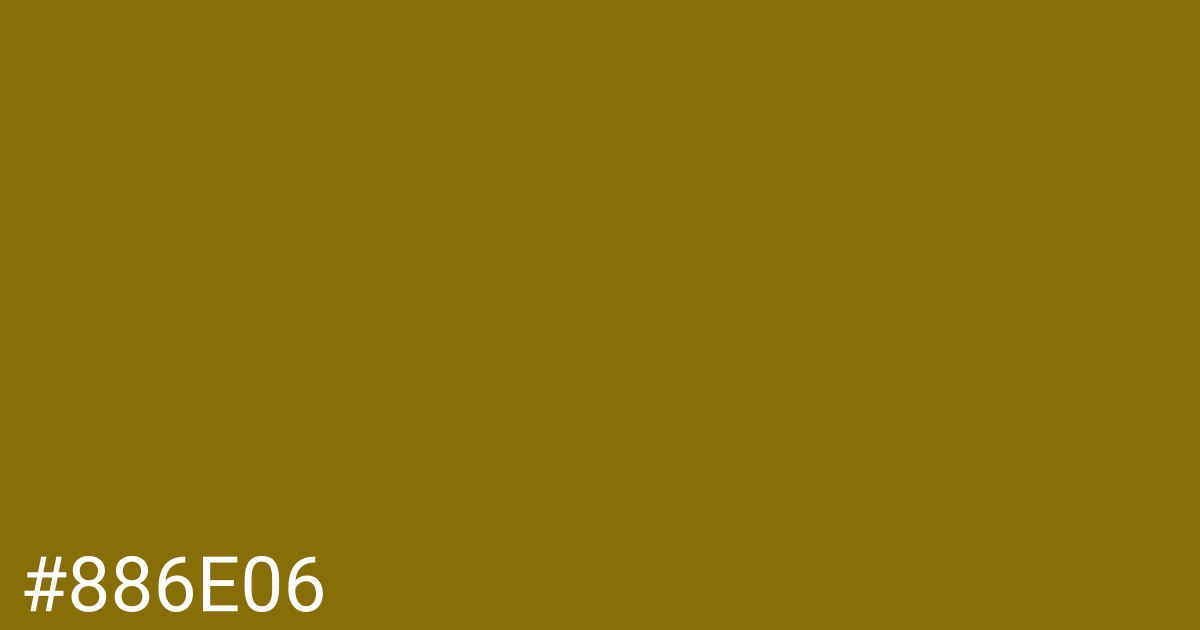 Hex color #886e06 graphic