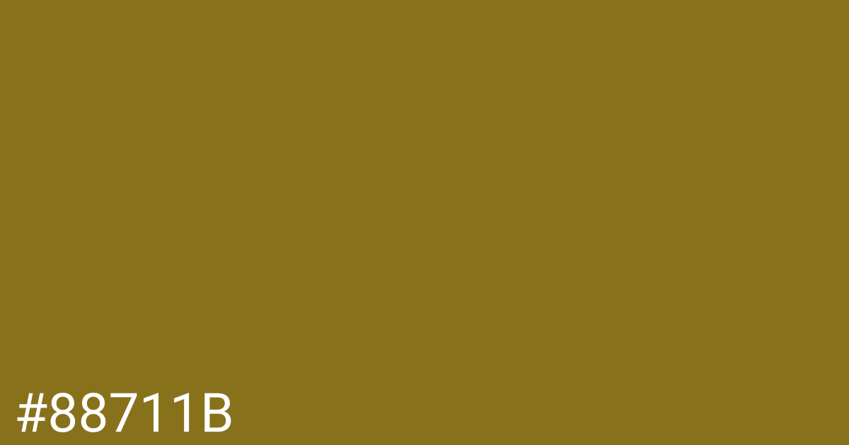 Hex color #88711b graphic