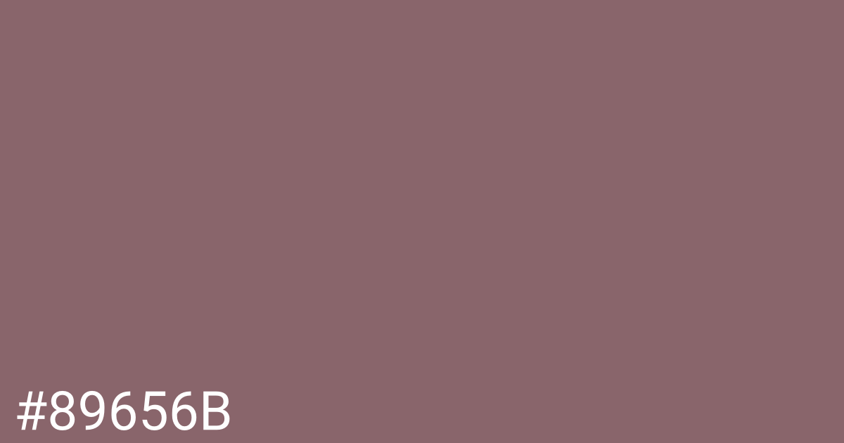 Hex color #89656b graphic