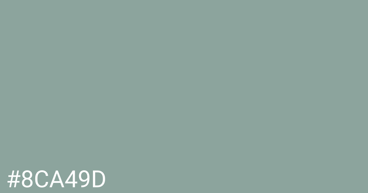 Hex color #8ca49d graphic