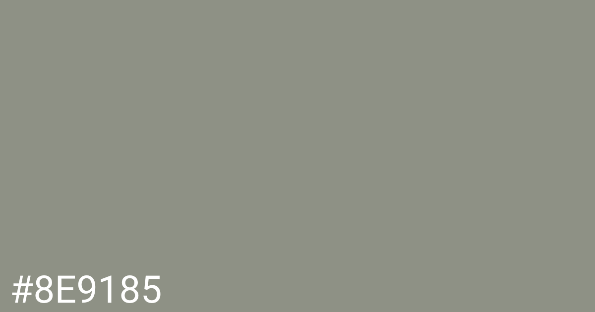 Hex color #8e9185 graphic