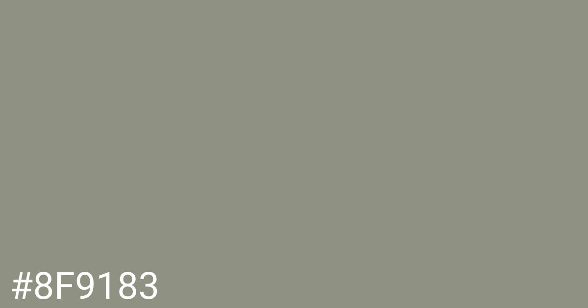 Hex color #8f9183 graphic