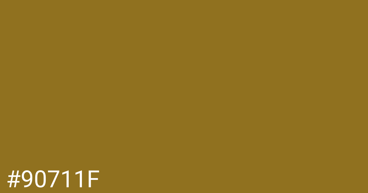 Hex color #90711f graphic