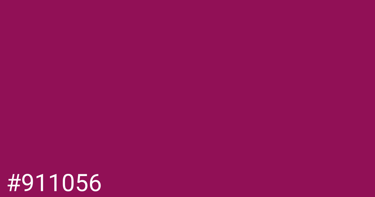 Hex color #911056 graphic