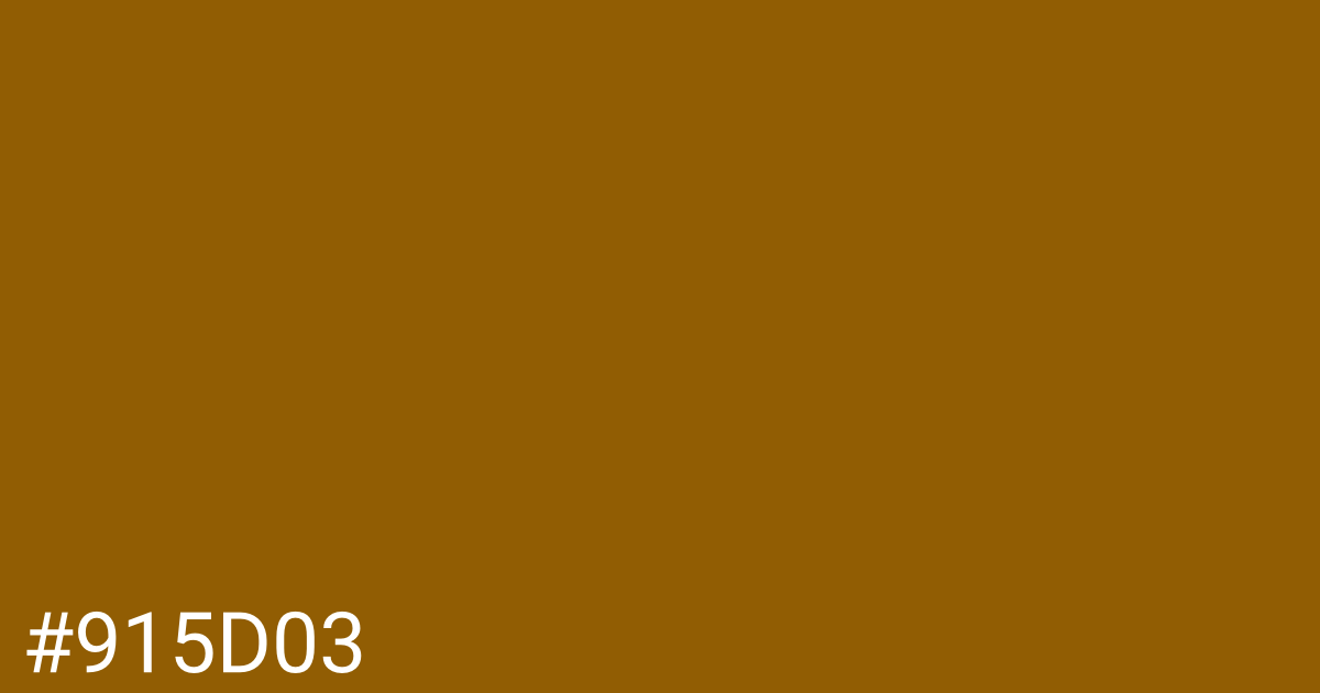 Hex color #915d03 graphic