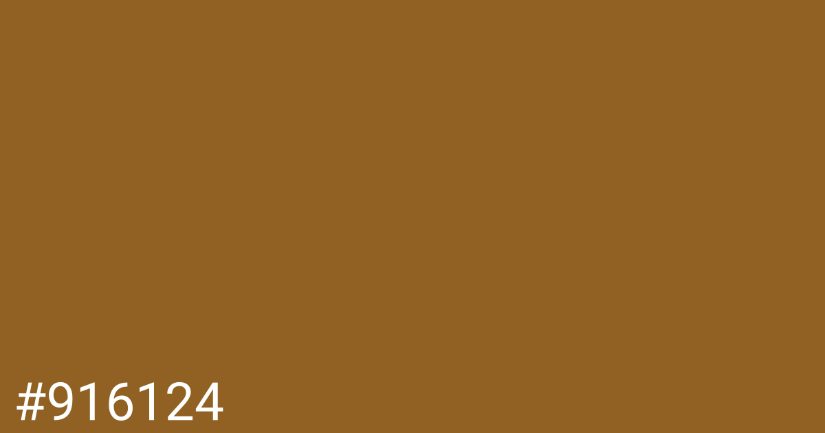 Hex color #916124 graphic