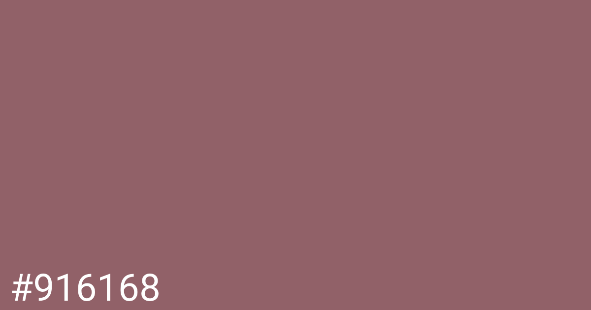 Hex color #916168 graphic