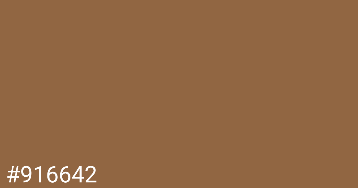 Hex color #916642 graphic