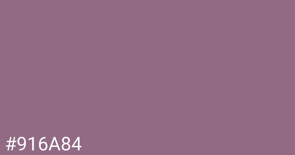 Hex color #916a84 graphic