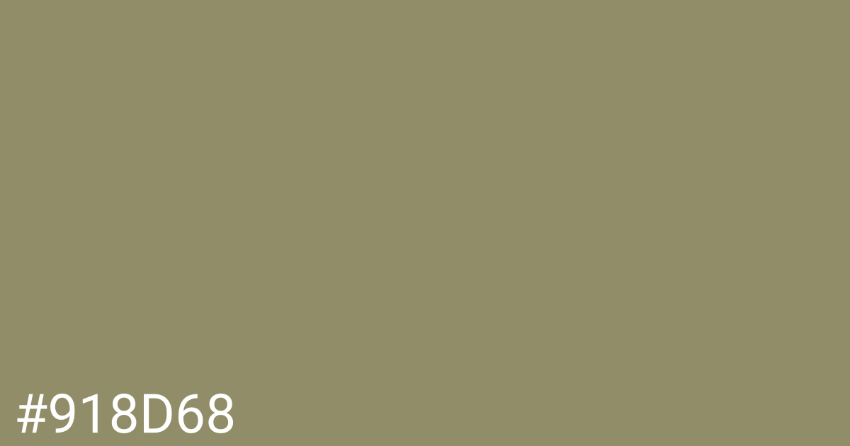 Hex color #918d68 graphic