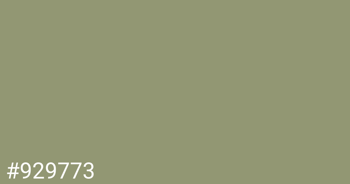 Hex color #929773 graphic