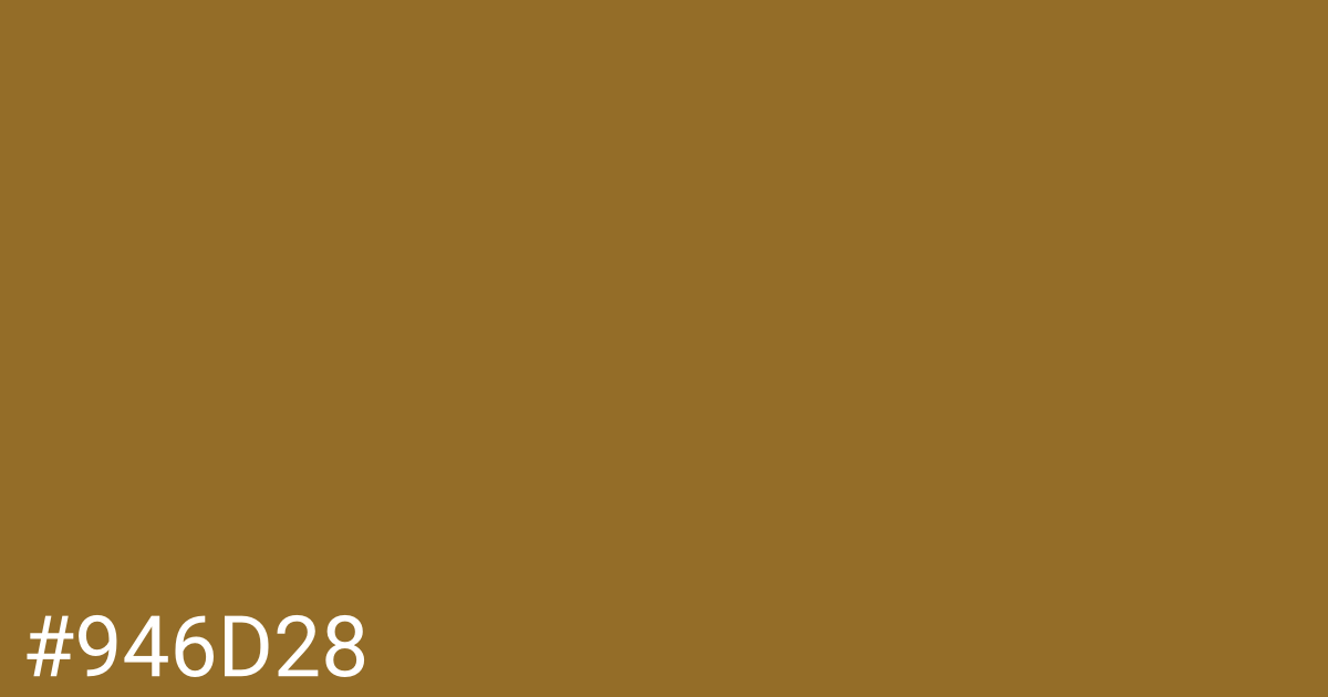 Hex color #946d28 graphic