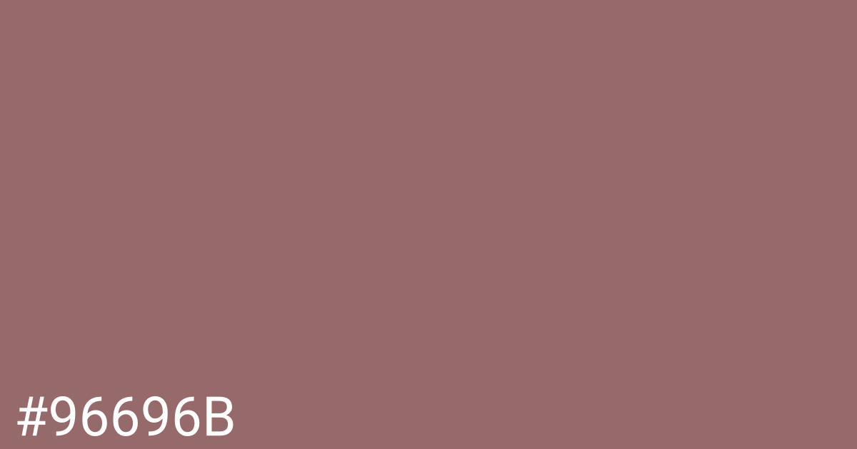 Hex color #96696b graphic