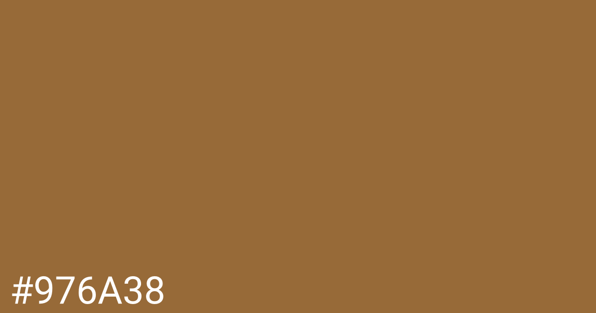 Hex color #976a38 graphic