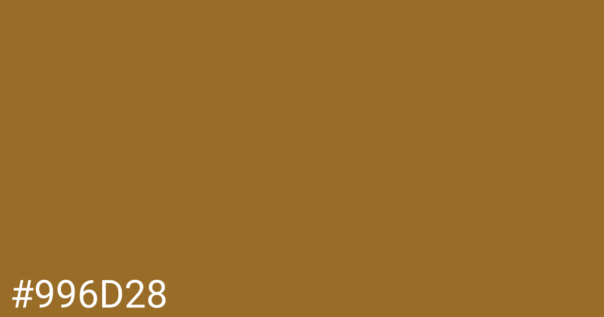 Hex color #996d28 graphic