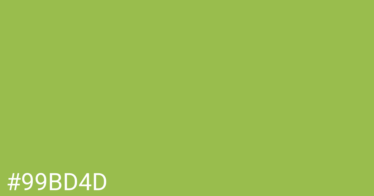 Hex color #99bd4d graphic
