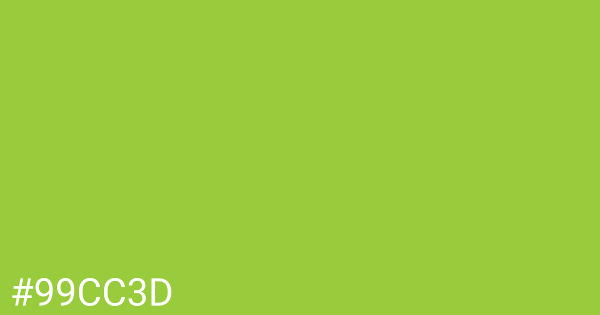 Hex color #99cc3d graphic