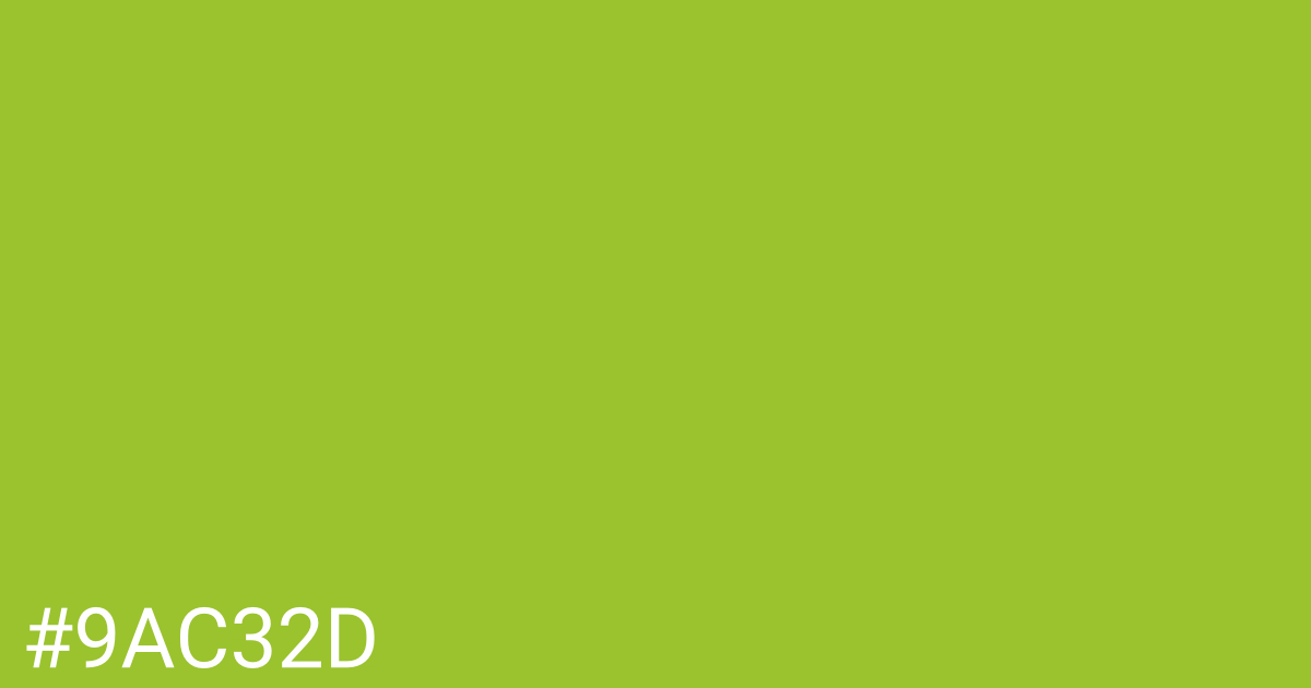 Hex color #9ac32d graphic