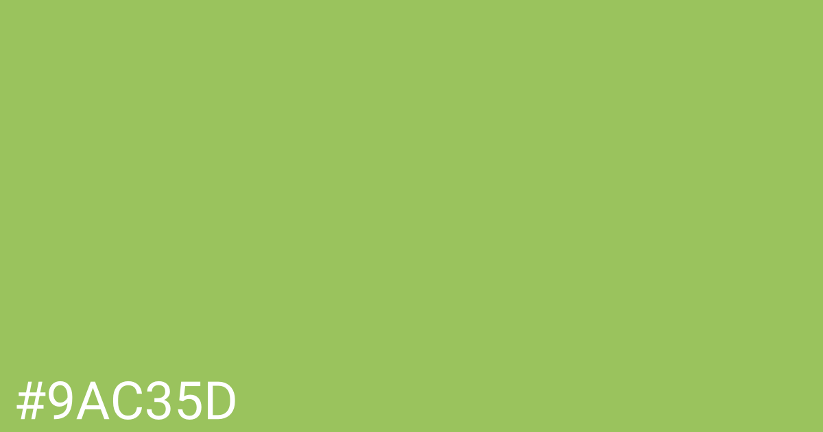 Hex color #9ac35d graphic