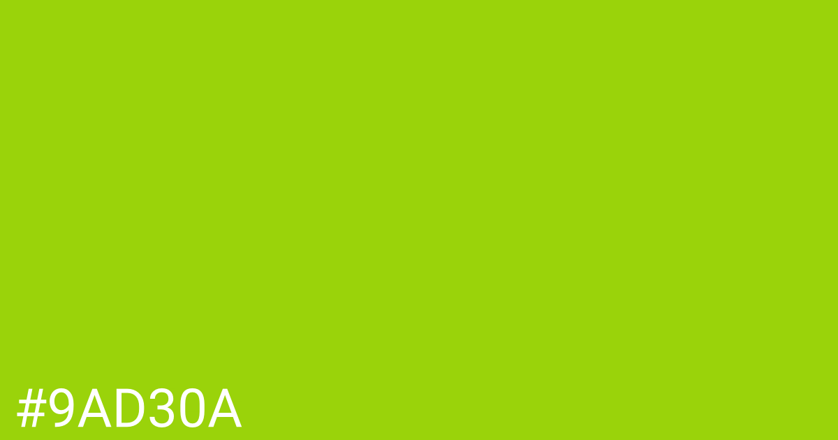 Hex color #9ad30a graphic