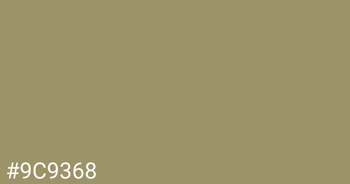 Hex color #9c9368 graphic