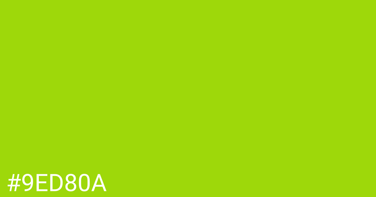 Hex color #9ed80a graphic