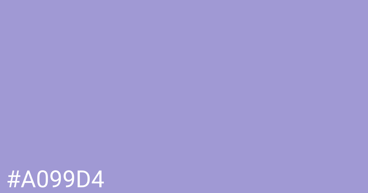 Hex color #a099d4 graphic