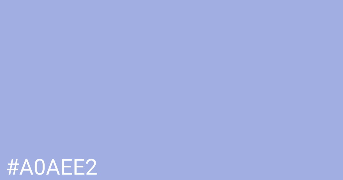 Hex color #a0aee2 graphic