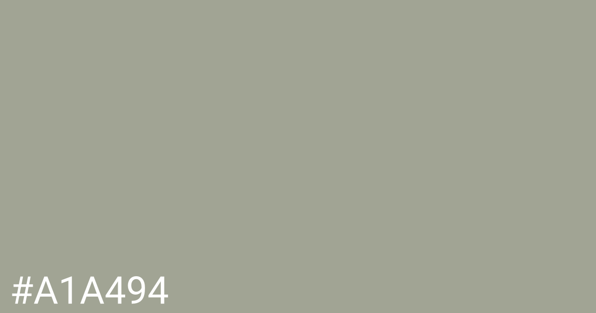 Hex color #a1a494 graphic