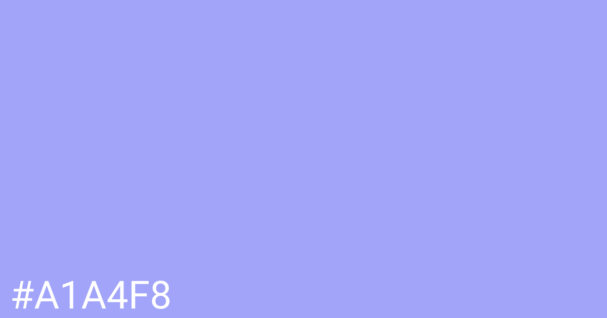 Hex color #a1a4f8 graphic