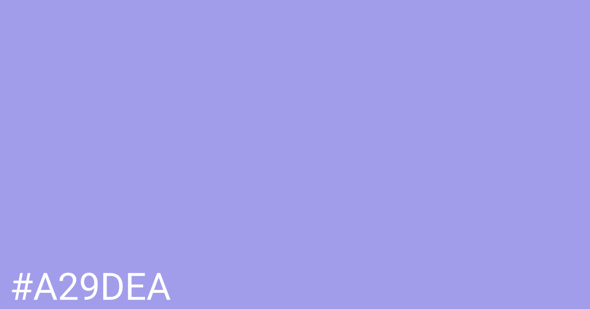 Hex color #a29dea graphic