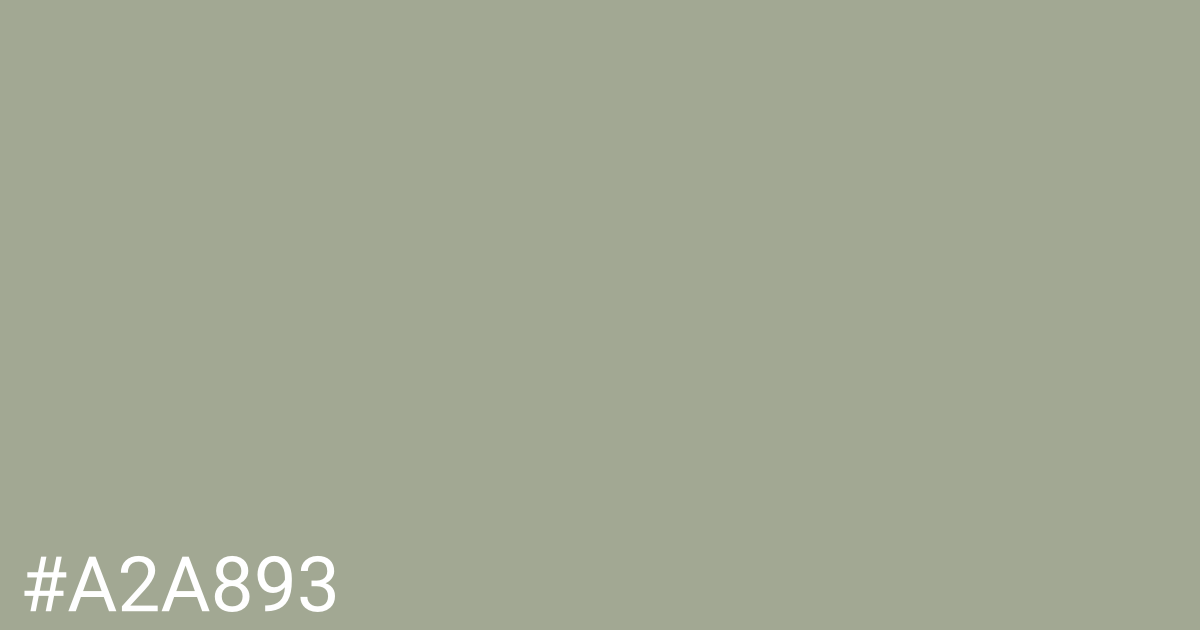 Hex color #a2a893 graphic