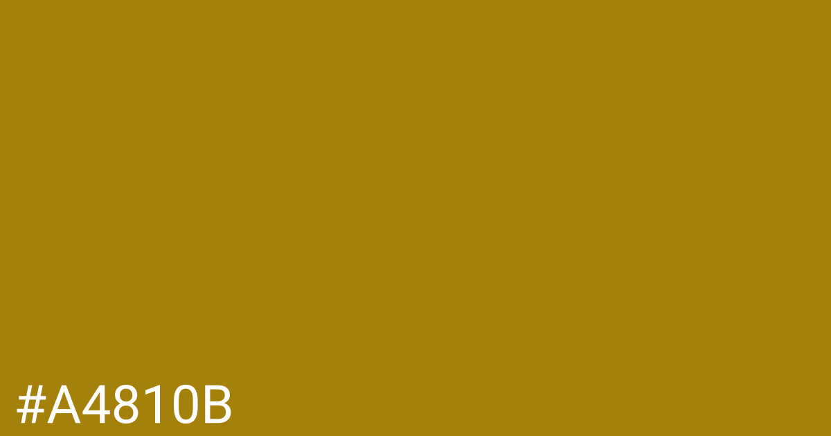 Hex color #a4810b graphic