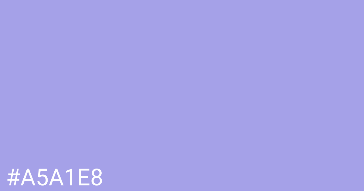 Hex color #a5a1e8 graphic